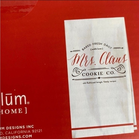 Mrs. Claus Spoon Rest & Tea Towel Gift Set - Picture 4 of 5